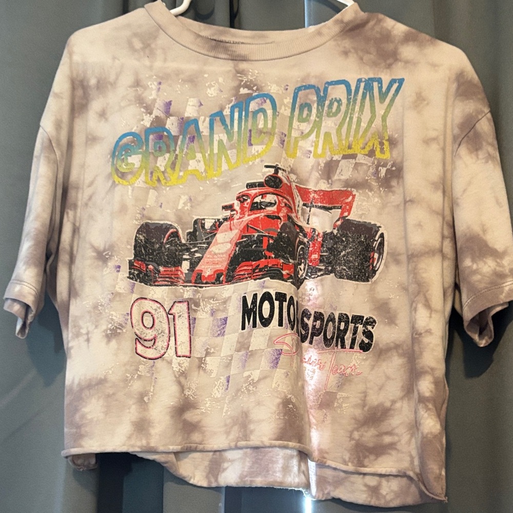 No Boundaries Tie-Dye Grand Prix Kids T-Shirt